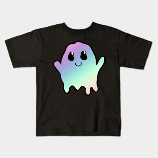 rainbow ghosty dude Kids T-Shirt